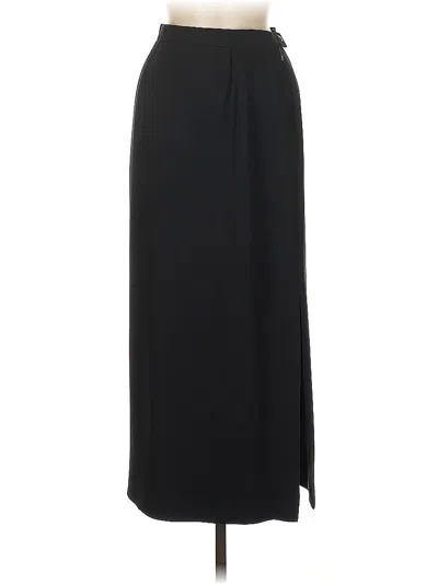Pre-owned Charter Club Formal Skirt In Black