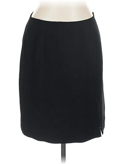Pre-owned Charter Club Formal Skirt In Black