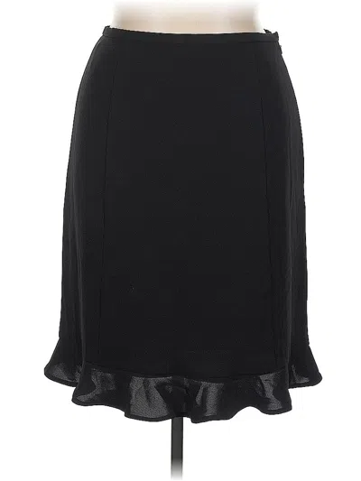 Pre-owned Charter Club Formal Skirt In Black