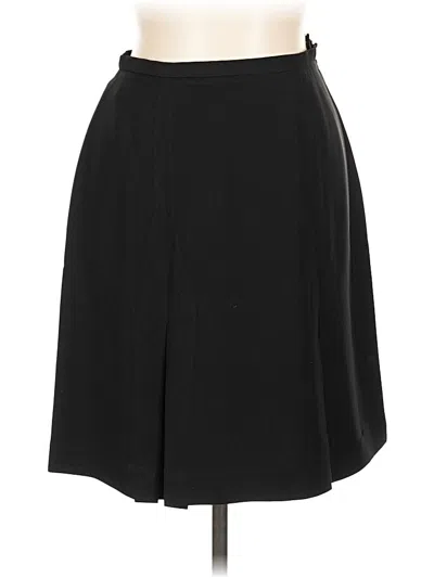 Pre-owned Charter Club Formal Skirt In Black