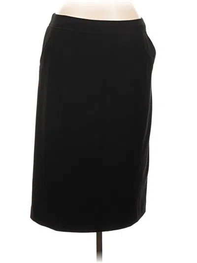 Pre-owned Charter Club Formal Skirt In Black