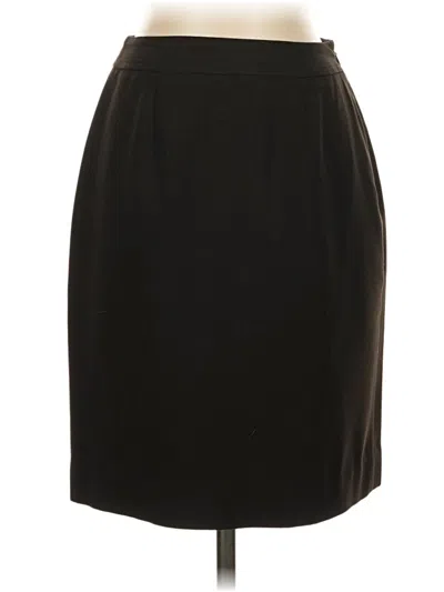 Pre-owned Charter Club Formal Skirt In Black