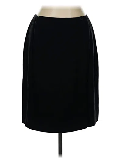 Pre-owned Charter Club Formal Skirt In Black