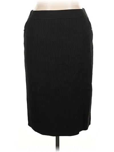 Pre-owned Charter Club Formal Skirt In Black