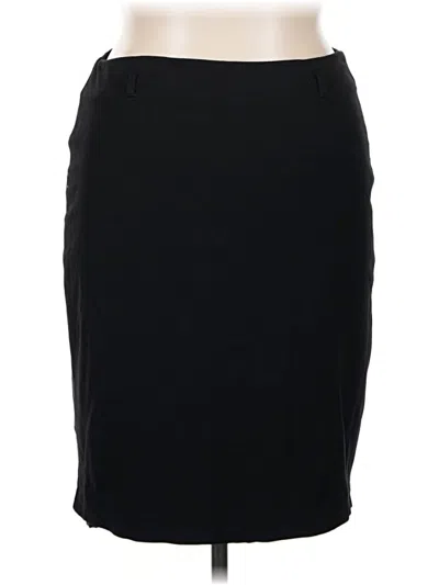 Pre-owned Charter Club Formal Skirt In Black