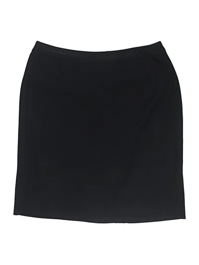 Pre-owned Charter Club Formal Skirt In Black