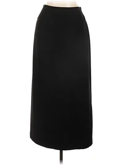 Pre-owned Charter Club Formal Skirt In Black