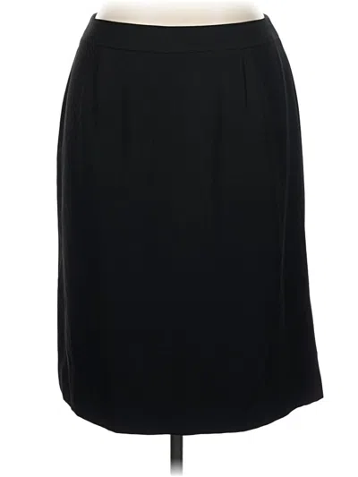 Pre-owned Charter Club Formal Skirt In Black