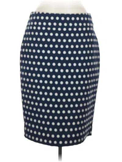 Pre-owned Charter Club Formal Skirt In Blue