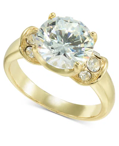 Charter Club Gold-tone Cubic Zirconia Ring, Created For Macy's