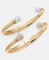 Charter Club Hinge Bracelets, Set Of 2, Macy's Exclusive In Multi