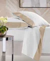 Charter Club Italian Percale Sateen Cuff Pillowcase Pair, Standard, Exclusively At Macy's In Soft Gold