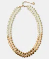 Charter Club Imitation Pearl Layered Collar Necklace, 16" + 2" Extender In Multi