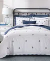Charter Club Irving Embroidery Comforter Set Exclusively At Macys In White