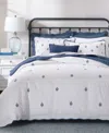 Charter Club Irving Embroidery Comforter Set Exclusively At Macys In White