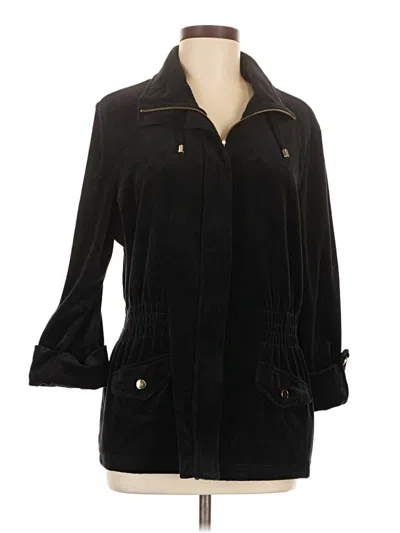 Pre-owned Charter Club Jacket In Black