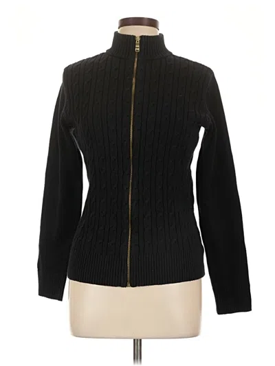 Pre-owned Charter Club Jacket In Black