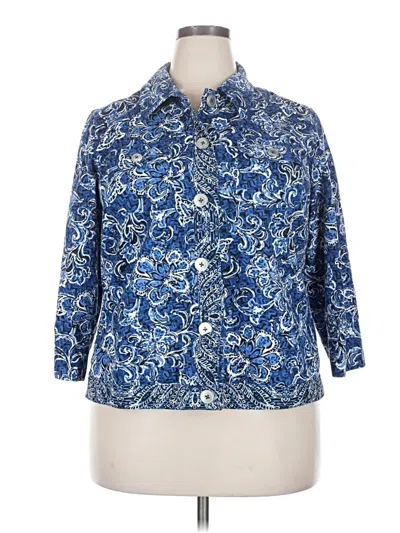 Pre-owned Charter Club Jacket In Blue