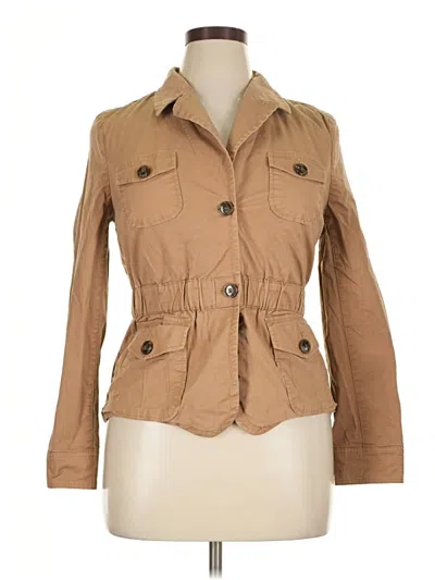 Pre-owned Charter Club Jacket In Brown