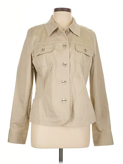 Pre-owned Charter Club Jacket In Brown