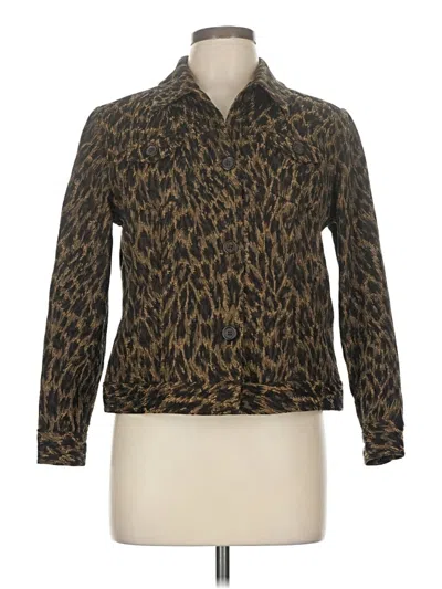 Pre-owned Charter Club Jacket In Brown