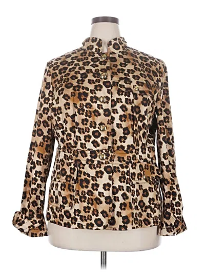 Pre-owned Charter Club Jacket In Gold