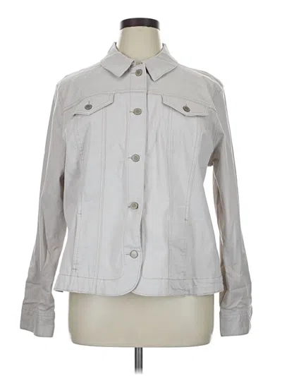 Pre-owned Charter Club Jacket In Gray