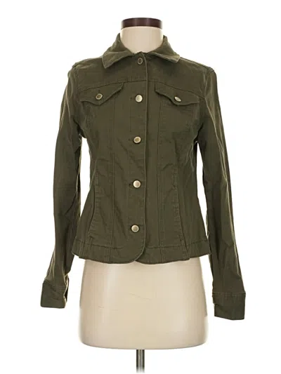 Pre-owned Charter Club Jacket In Green