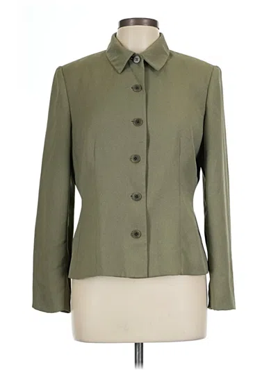 Pre-owned Charter Club Jacket In Green