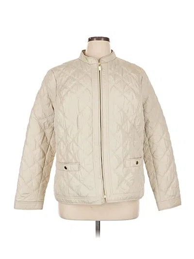 Pre-owned Charter Club Jacket In Ivory