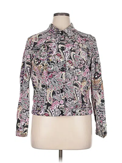 Pre-owned Charter Club Jacket In Pink