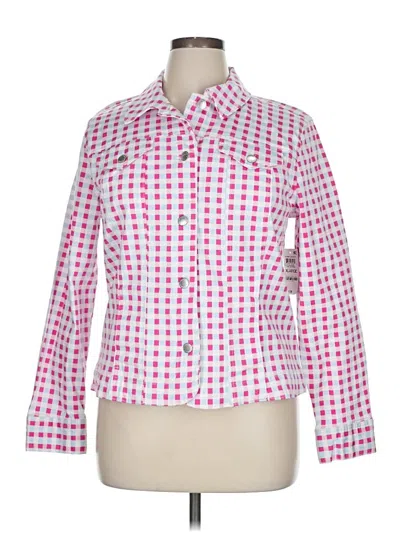 Pre-owned Charter Club Jacket In Pink