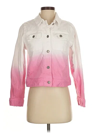 Pre-owned Charter Club Jacket In Pink