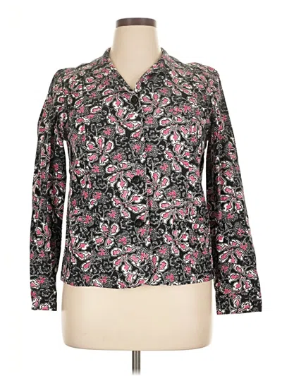 Pre-owned Charter Club Jacket In Pink