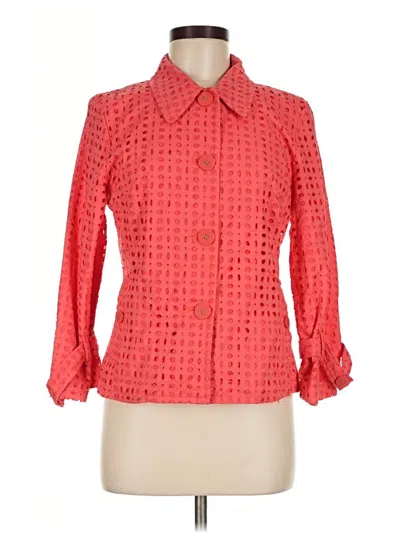 Pre-owned Charter Club Jacket In Red