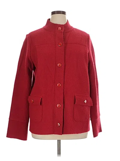 Pre-owned Charter Club Jacket In Red