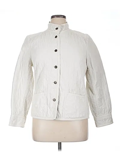 Pre-owned Charter Club Jacket In White