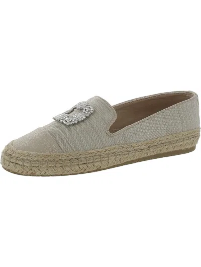 Charter Club Jaylee Womens Embellished Rhinestone Espadrilles In Multi