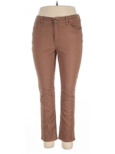 Pre-owned Charter Club Jeans In Brown