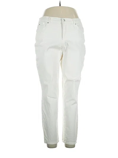 Pre-owned Charter Club Jeans In Ivory