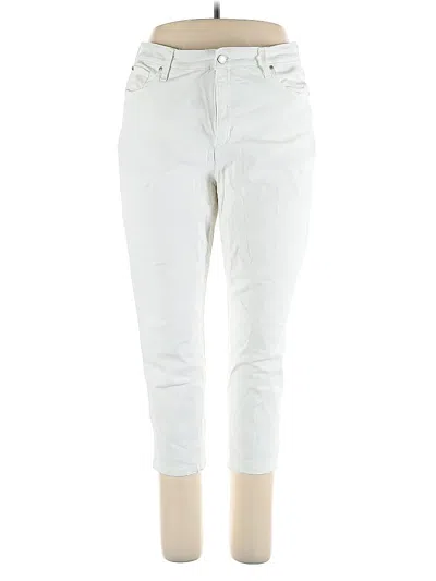 Pre-owned Charter Club Jeans In White
