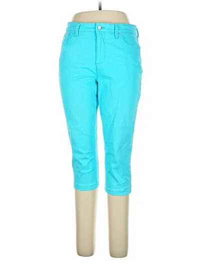 Pre-owned Charter Club Jeggings In Blue
