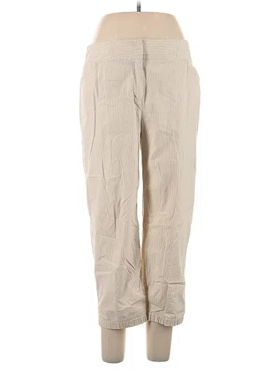 Pre-owned Charter Club Khaki Pant In Tan
