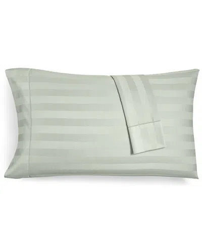 Charter Club Last Act!  1.5" Stripe 550 Thread Count 100% Cotton Pillowcase Pair, King, Exclusively A