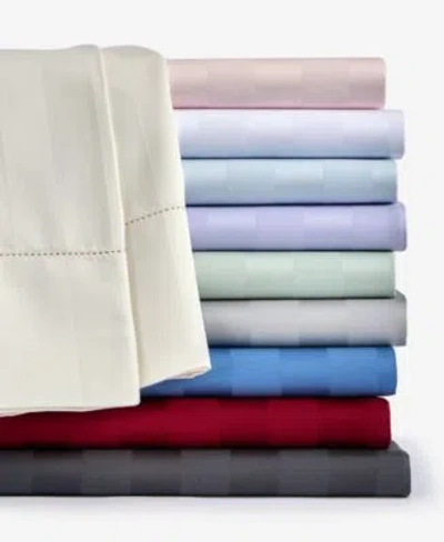 Charter Club Last Act  1.5 Stripe 550 Thread Count 100 Cotton Sheet Sets Exclusively At Macys
