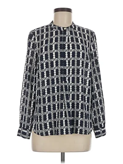 Pre-owned Charter Club Long Sleeve Blouse In Blue