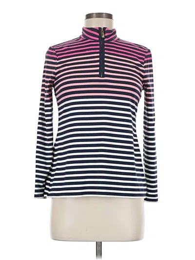 Pre-owned Charter Club Long Sleeve Polo Shirt In Pink