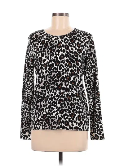 Pre-owned Charter Club Long Sleeve T-shirt In Black