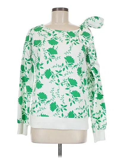 Pre-owned Charter Club Long Sleeve T-shirt In Green