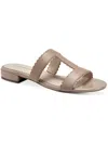 CHARTER CLUB LULIA WOMENS FAUX LEATHER DRESSY T-STRAP SANDALS